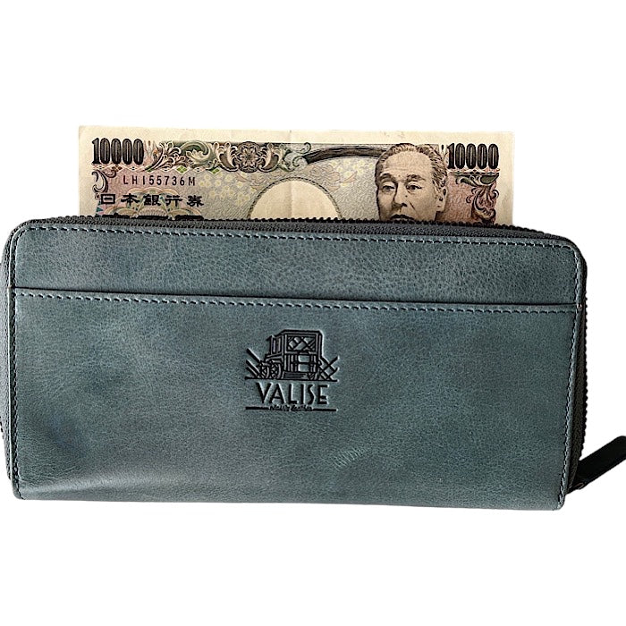 Valise Long Wallet Cambridge Blue