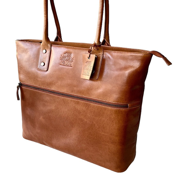 Large Tote, Golden Tan