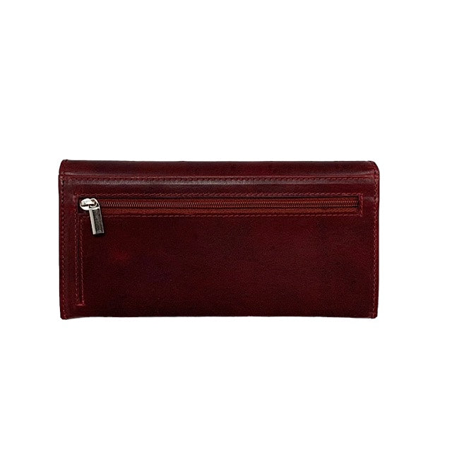 Valise Long Wallet II Black Cherry