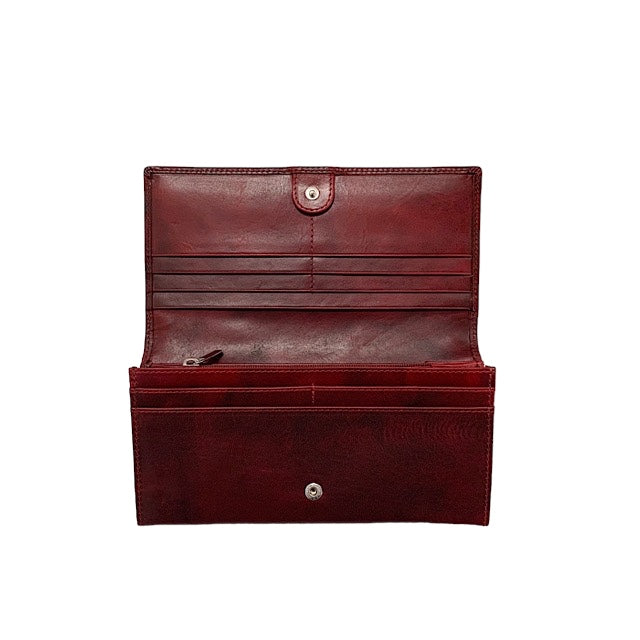 Valise Long Wallet II Black Cherry