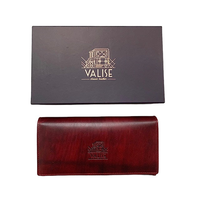 Valise Long Wallet II Black Cherry