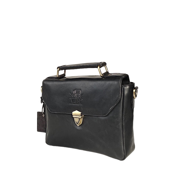 Square Satchel Eton Black