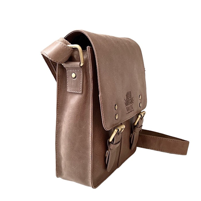 Tall Satchel Smoky Gray S