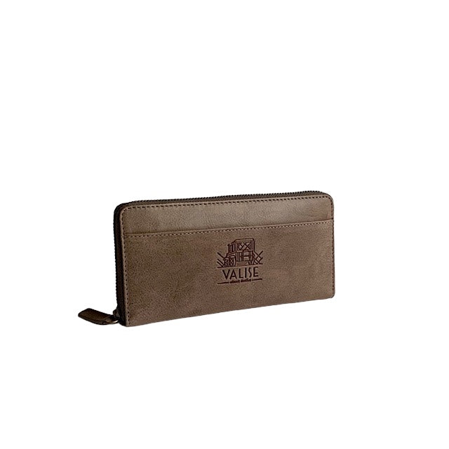 [Limited quantity] Valise long wallet, smoky gray