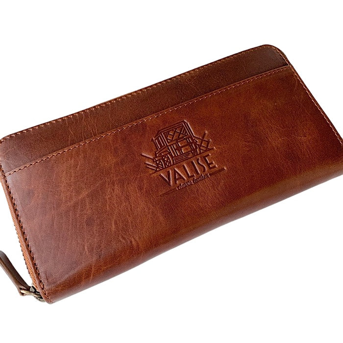 Valise Long Wallet Golden Tan