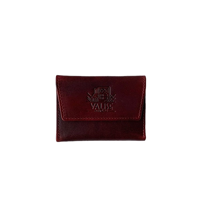 [Limited Quantity] Valise Tri-fold Wallet Black Cherry