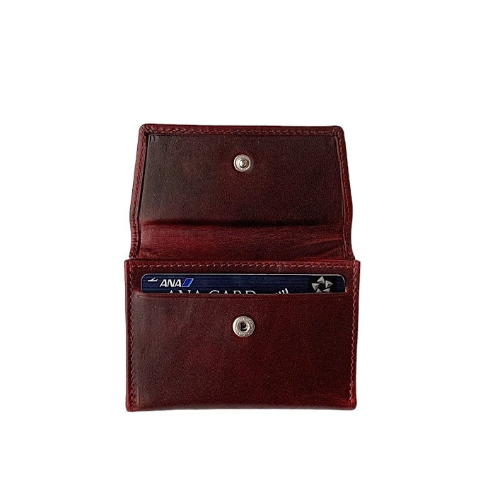 [Limited Quantity] Valise Tri-fold Wallet Black Cherry