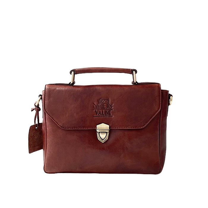 Square Satchel Royal Brown