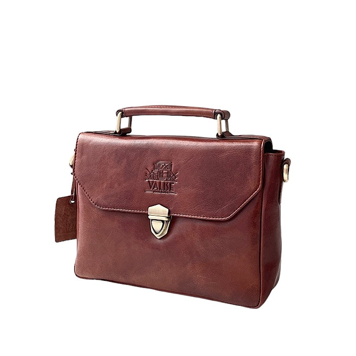 Square Satchel Royal Brown