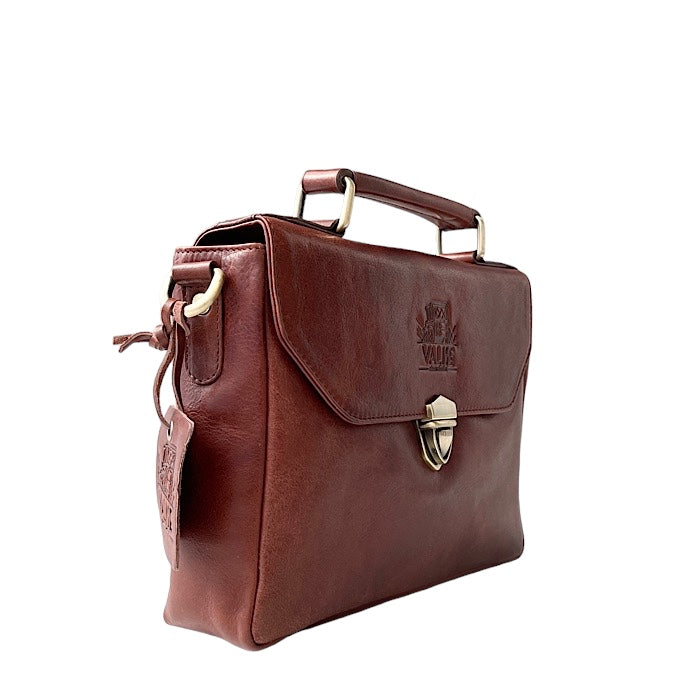 Square Satchel Royal Brown