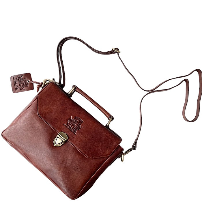 Square Satchel Royal Brown