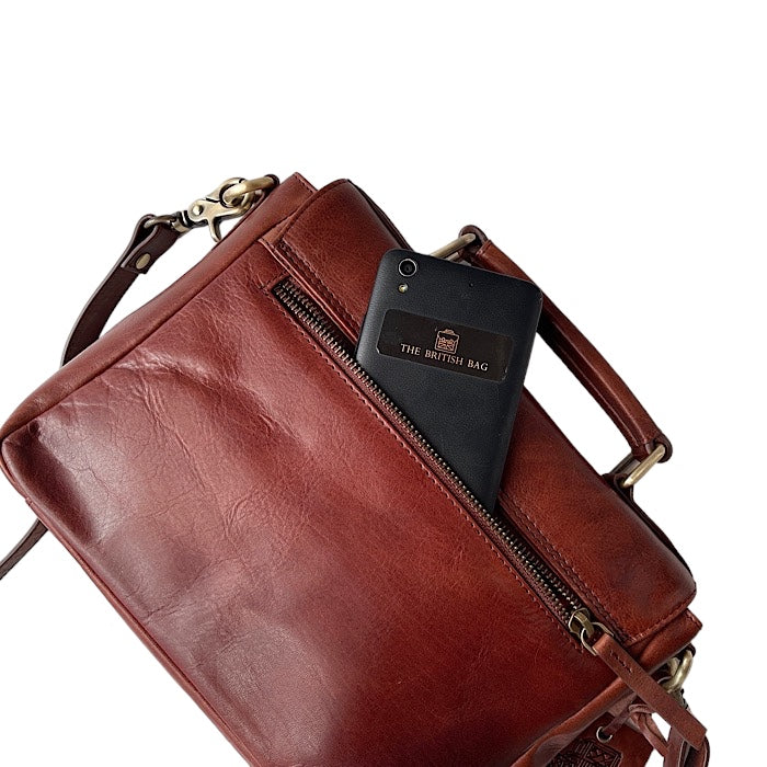 Square Satchel Royal Brown