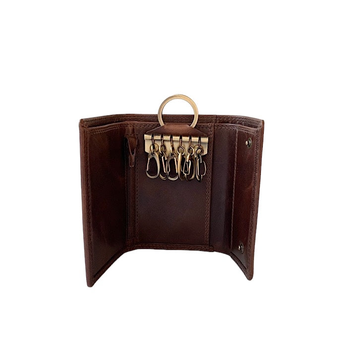 Valise Wallet and Key Case II Royal Brown