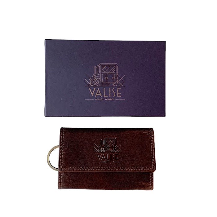 Valise Wallet and Key Case II Royal Brown