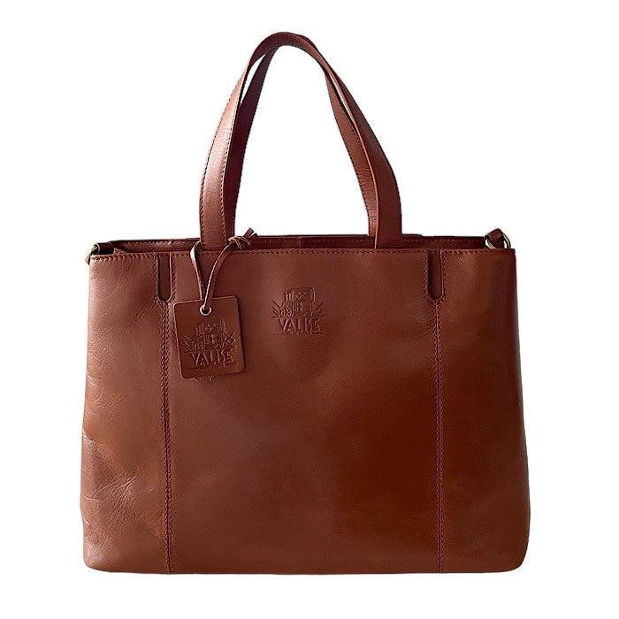 Medium 2way Tote, Golden Tan