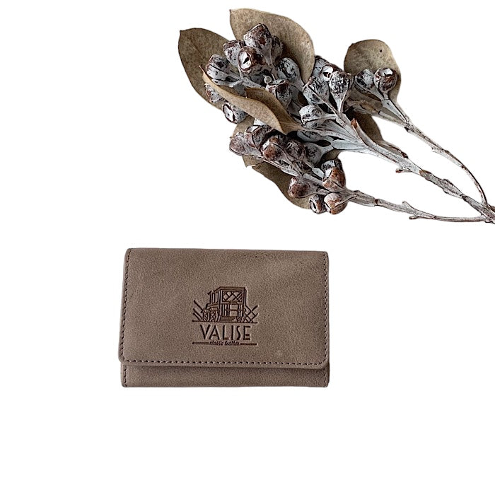 Valise Business Card Holder, Smoky Grey