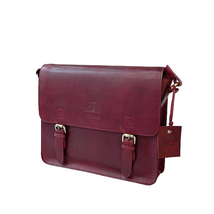 Valise Satchel Black Cherry M