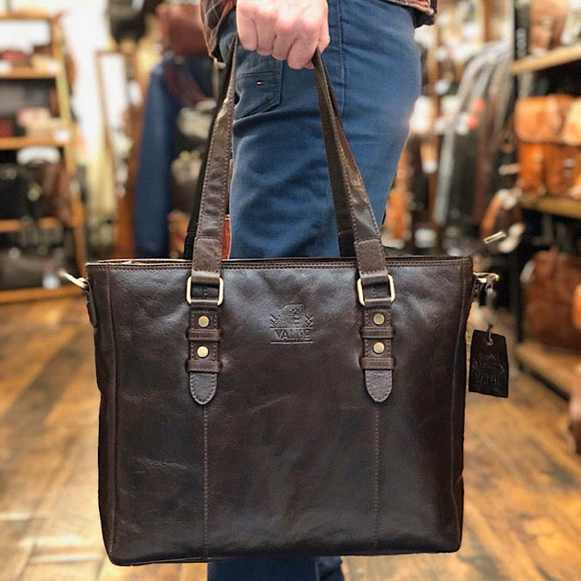 2way Tote Bag Mahogany Brown