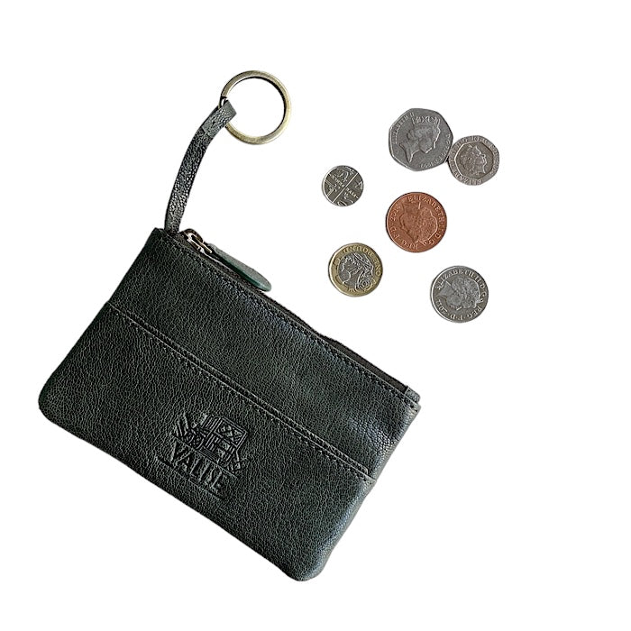 Valise Key Case with Coin Case, Irish Green