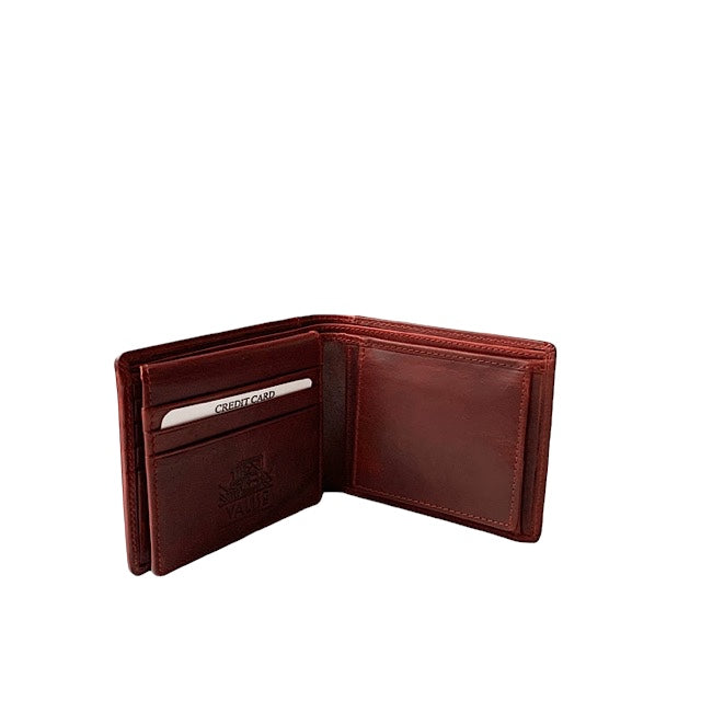 Valise Bi-fold Wallet Black Cherry II