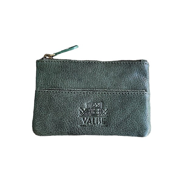 Valise Key Case with Coin Case, Irish Green