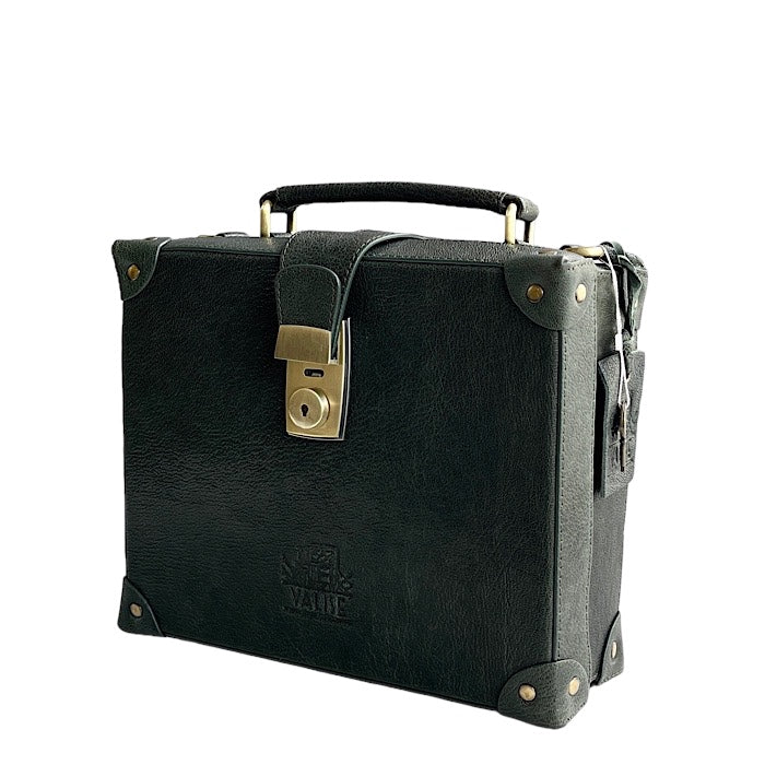 Small Briefcase Irish Green