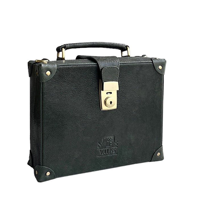 Small Briefcase Irish Green