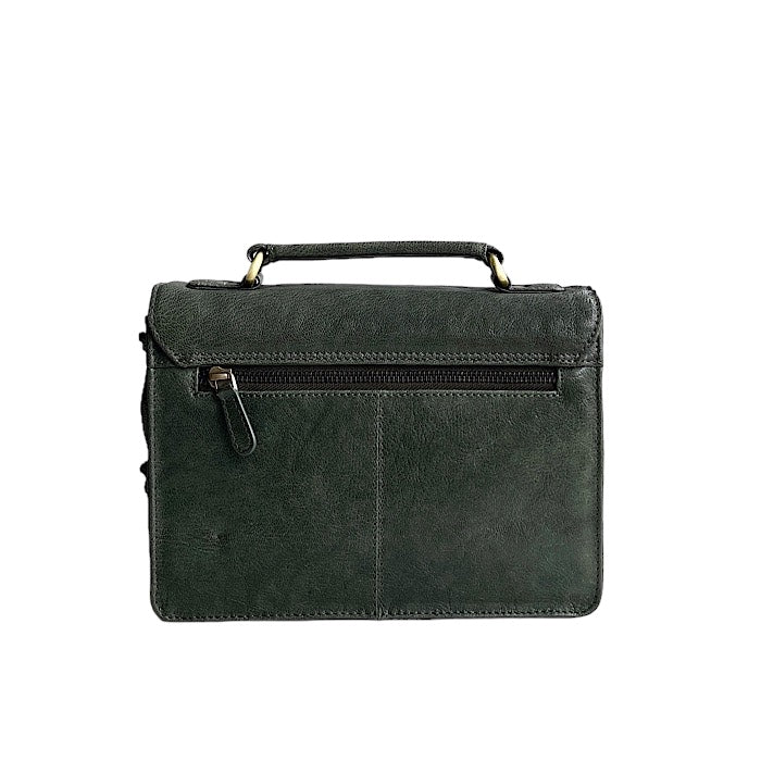 Mini Satchel Irish Green