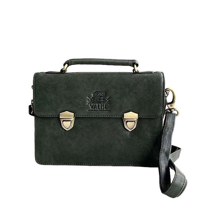 Mini Satchel Irish Green