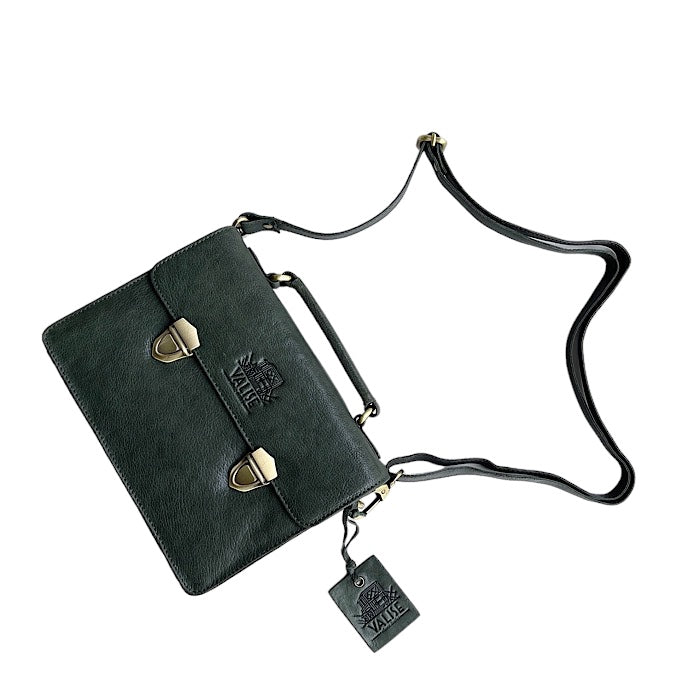 Mini Satchel Irish Green