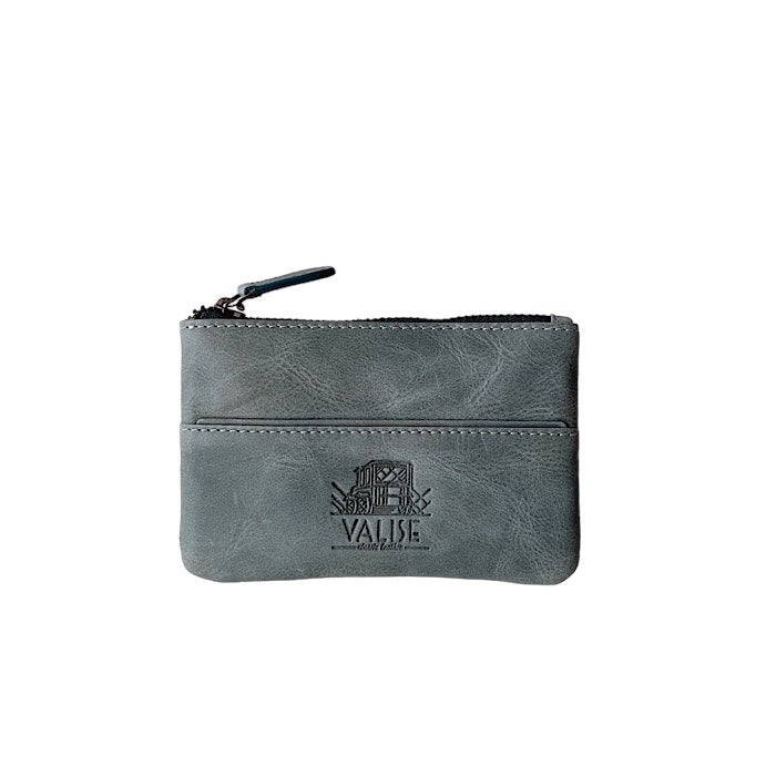 Valise Key Case with Coin Purse, Cambridge Blue