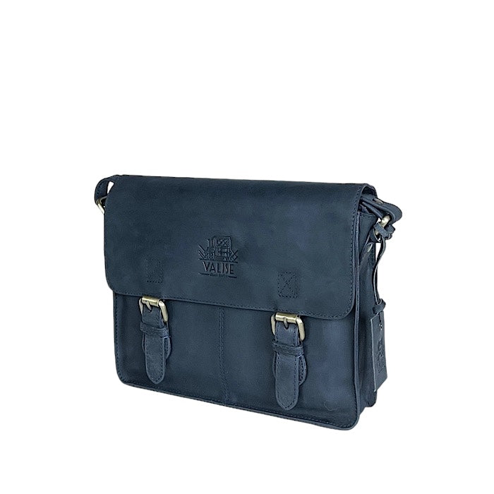 Valise Satchel Oxford Blue S