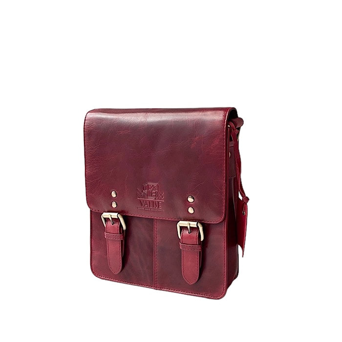 Tall Satchel Black Cherry S