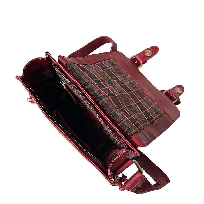 Tall Satchel Black Cherry S