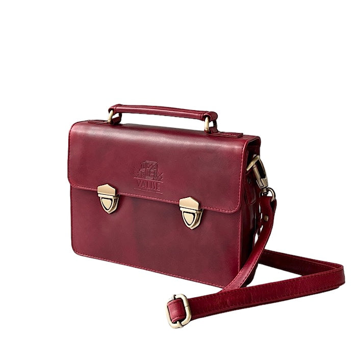 Mini Satchel Black Cherry