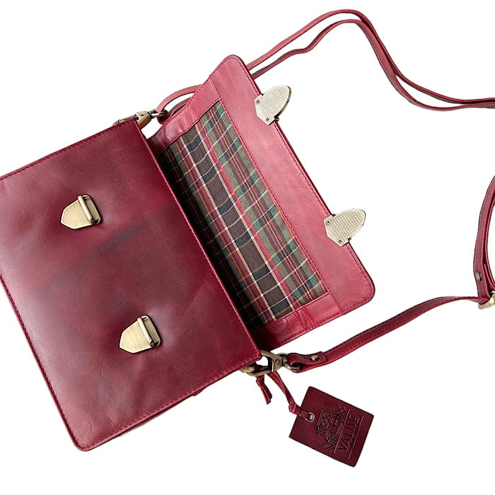 Mini Satchel Black Cherry