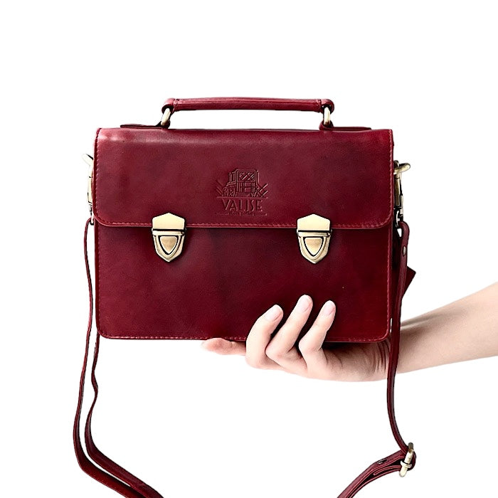 Mini Satchel Black Cherry