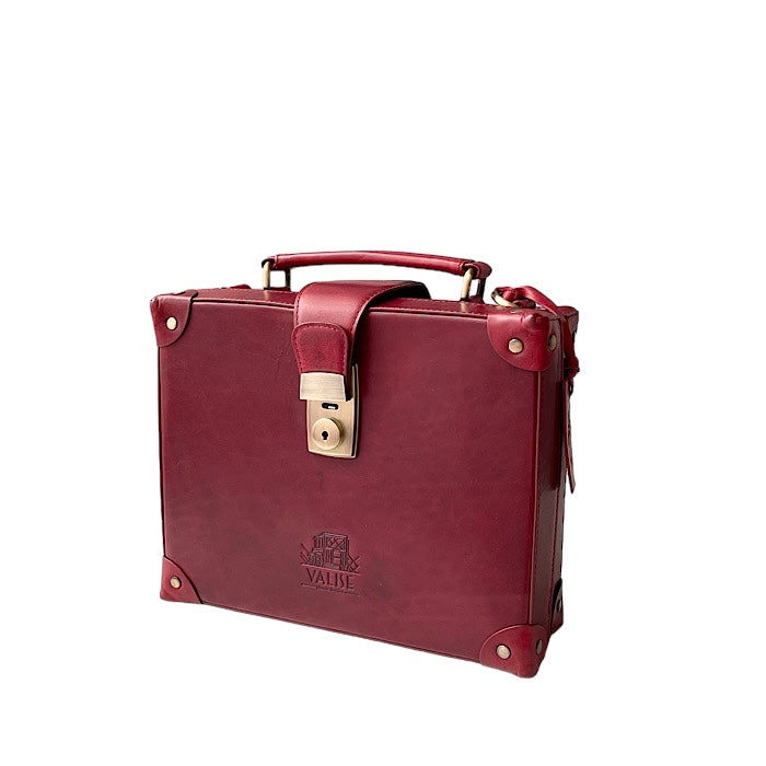 Small Briefcase Black Cherry