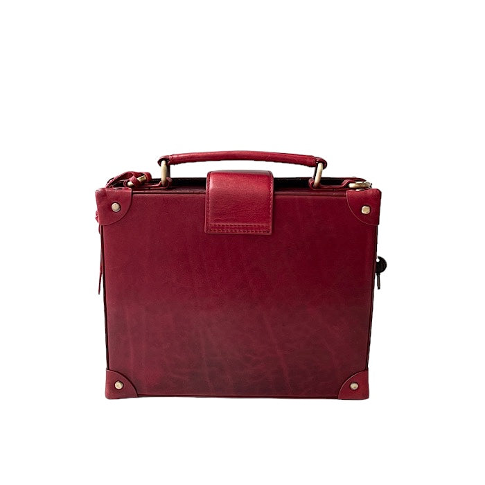 Small Briefcase Black Cherry