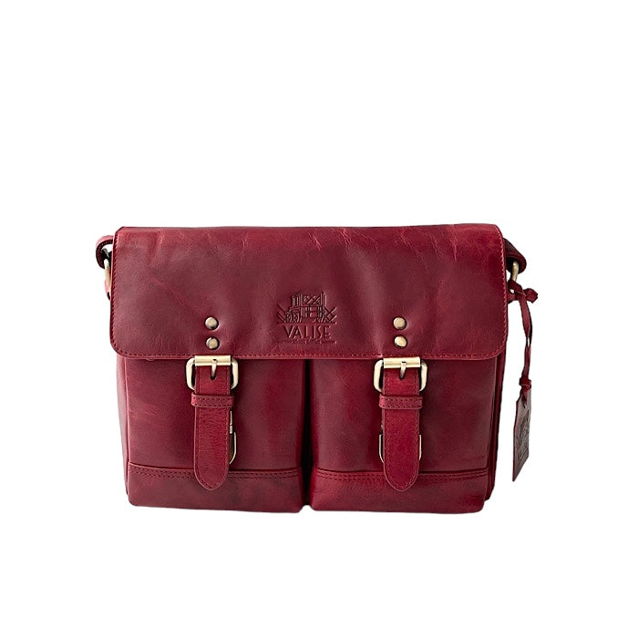 Camera bag black cherry