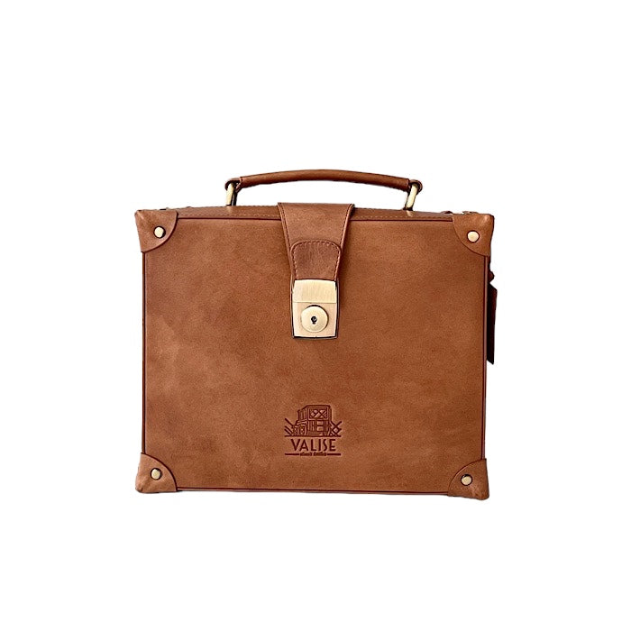 Small Briefcase Golden Tan