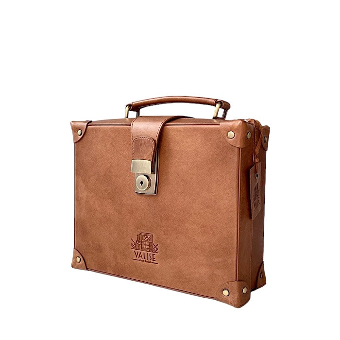 Small Briefcase Golden Tan