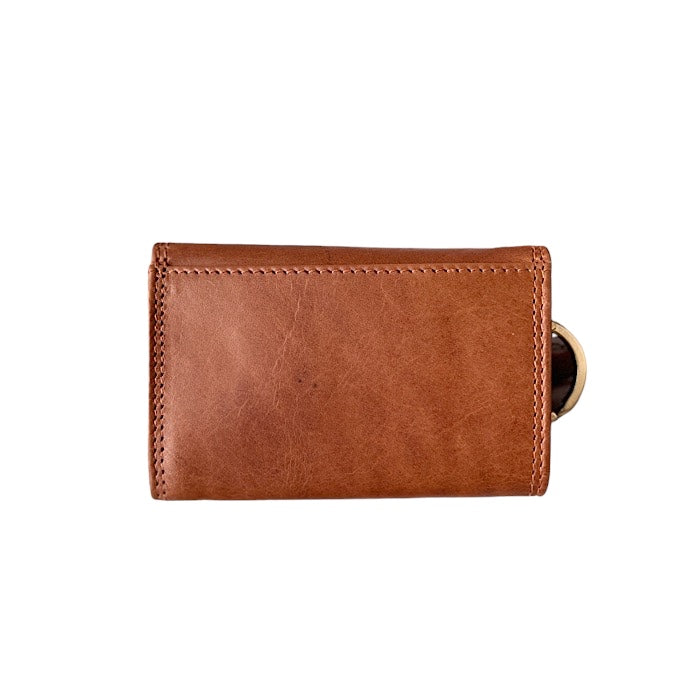 Valise Wallet and Key Case II Golden Tan