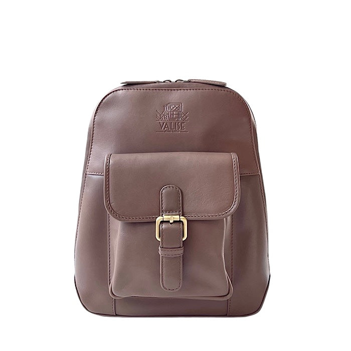 Valise Small Backpack in Taupe Grey