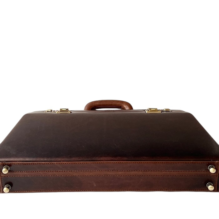 Small Briefcase Racing Green