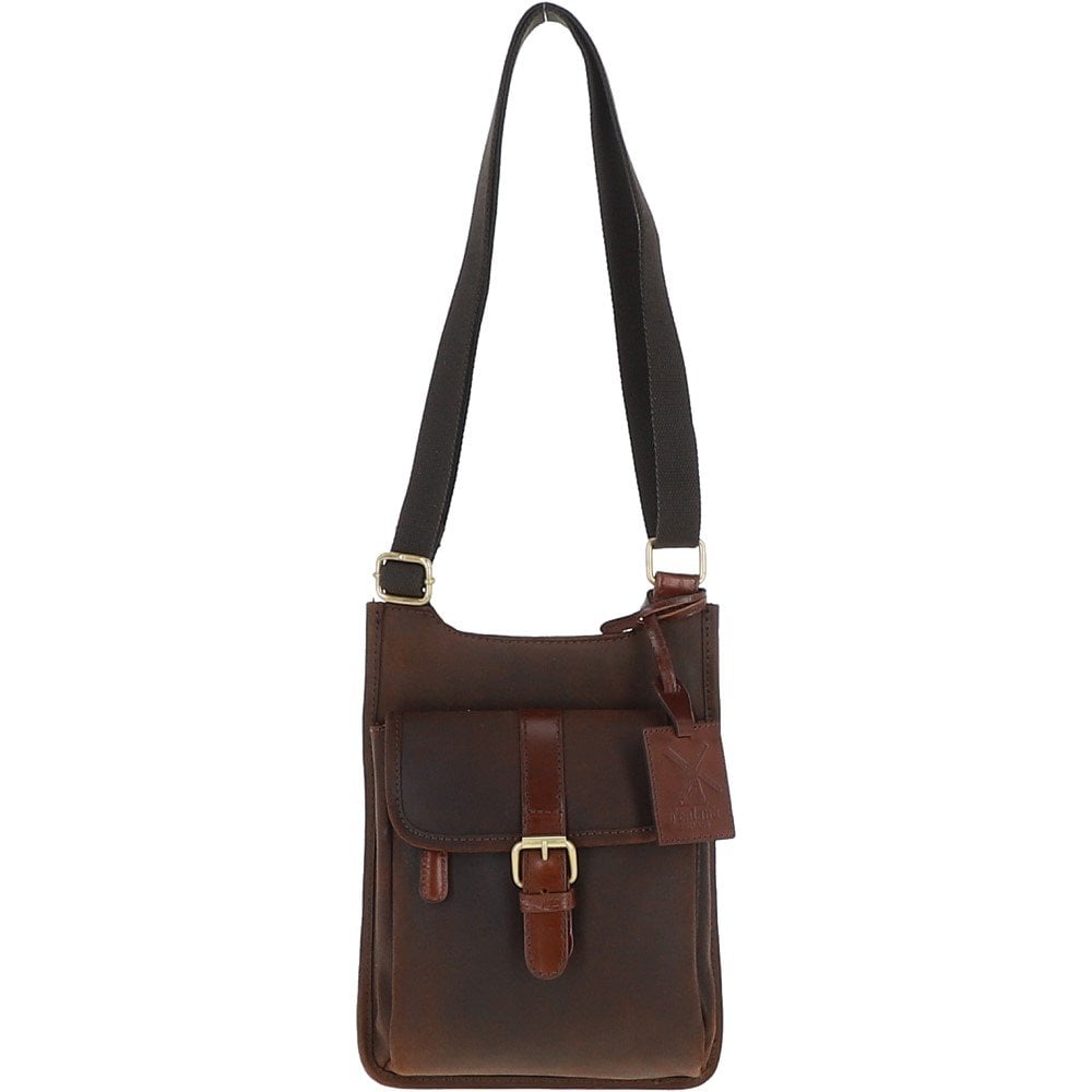 [S] FEN-782 Shoulder Bag Brown/Brandy