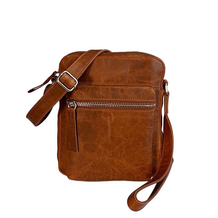 [S] OILY HUNTER Shoulder Bag Tan