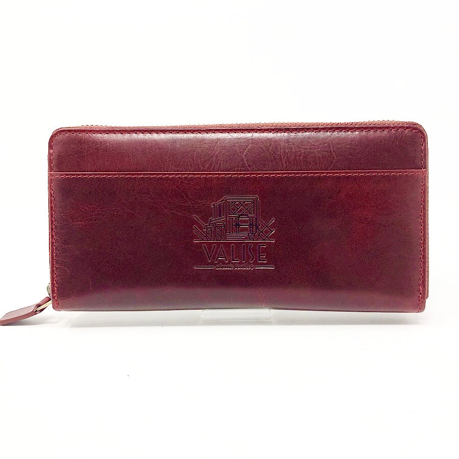 [Limited Quantity] Valise Long Wallet Black Cherry