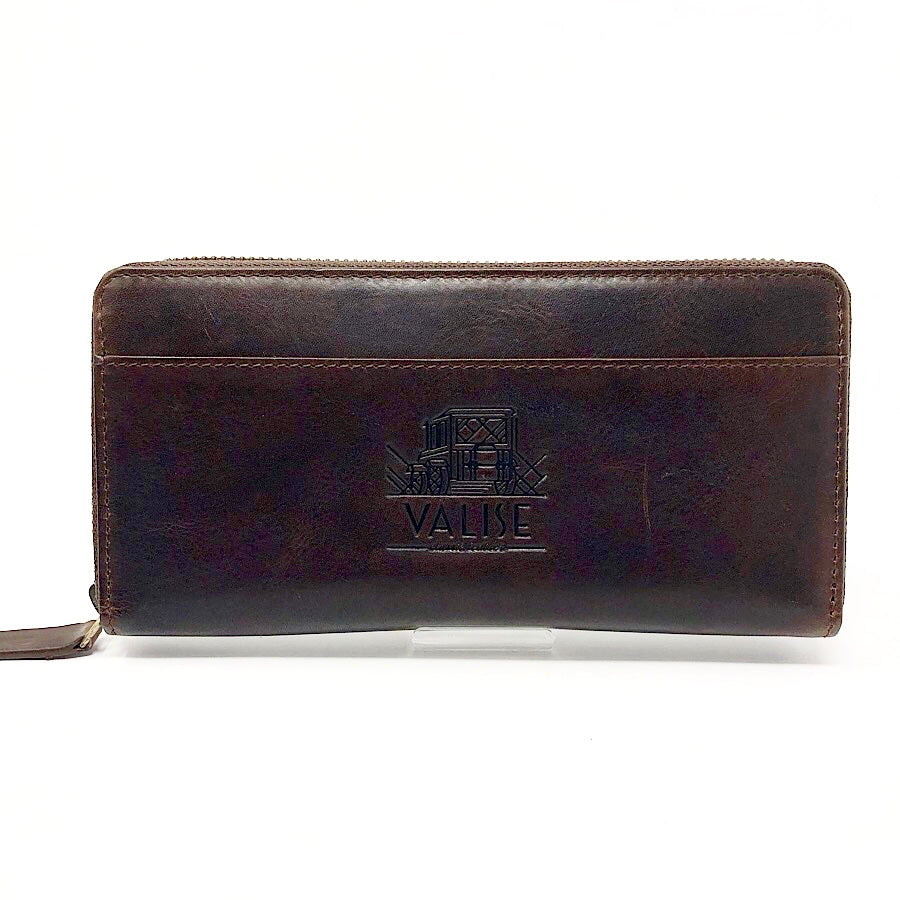 [Limited quantity] Valise long wallet, royal brown