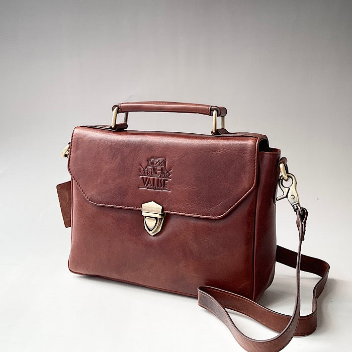 Square Satchel Royal Brown